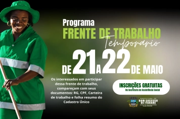 PROGRAMA FRENTE DE TRABALHO TEMPORARIO